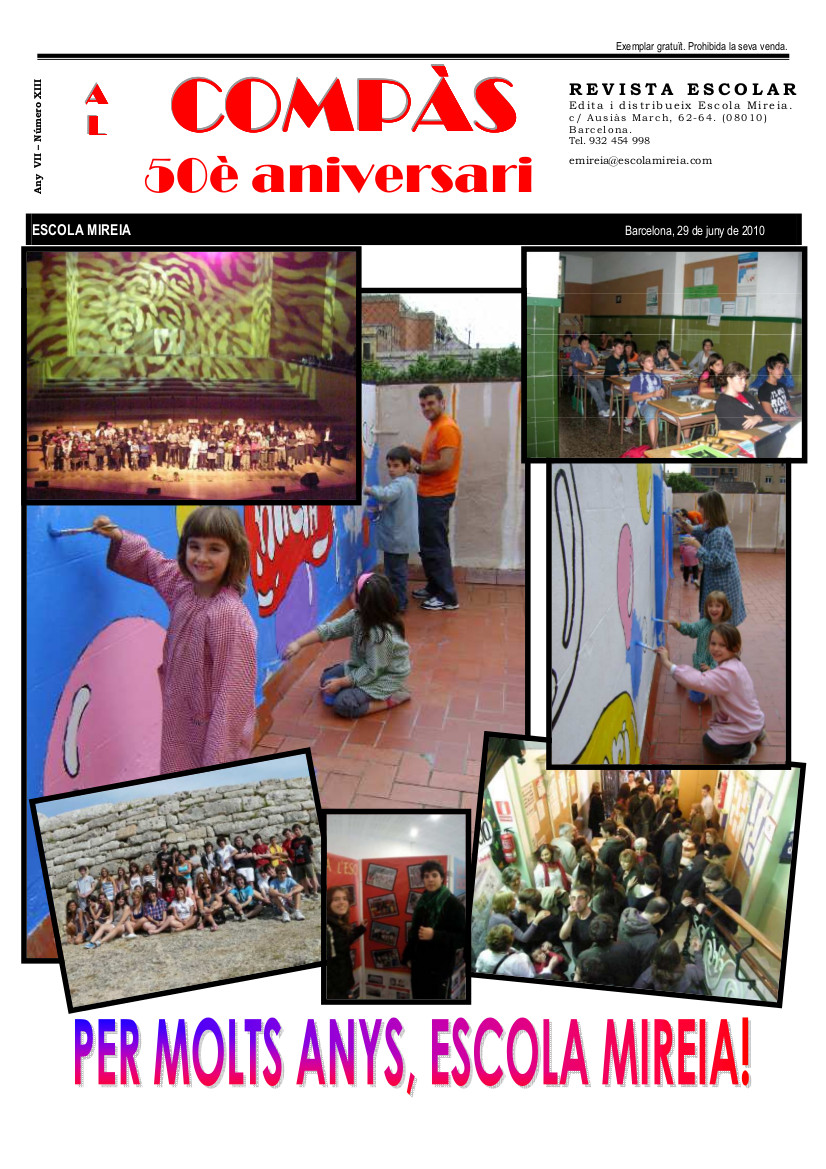 La revista Al Compàs - 50 aniversari