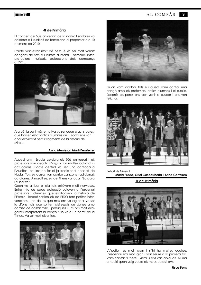 La revista Al Compàs - 50 aniversari