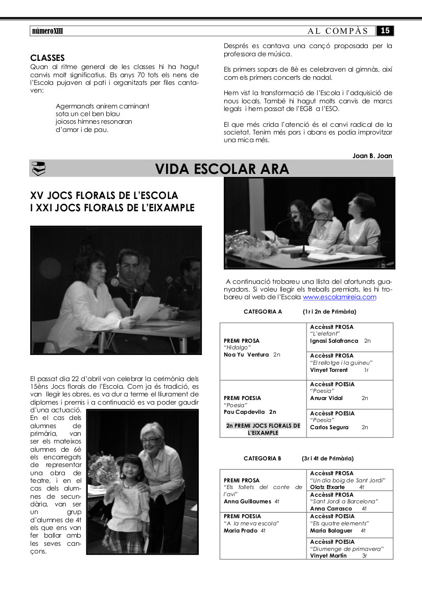 La revista Al Compàs - 50 aniversari