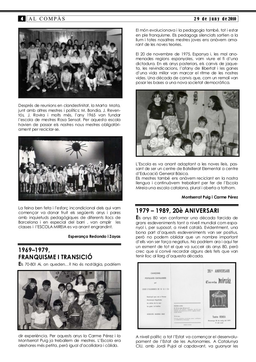 La revista Al Compàs - 50 aniversari