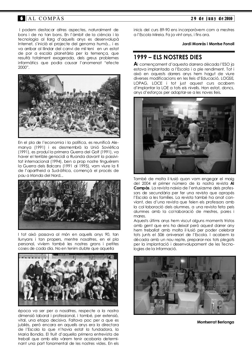 La revista Al Compàs - 50 aniversari